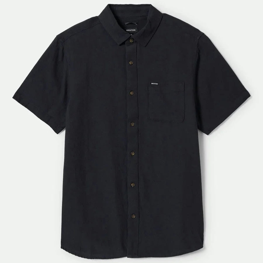Brixton - Charter S/S Washed Black