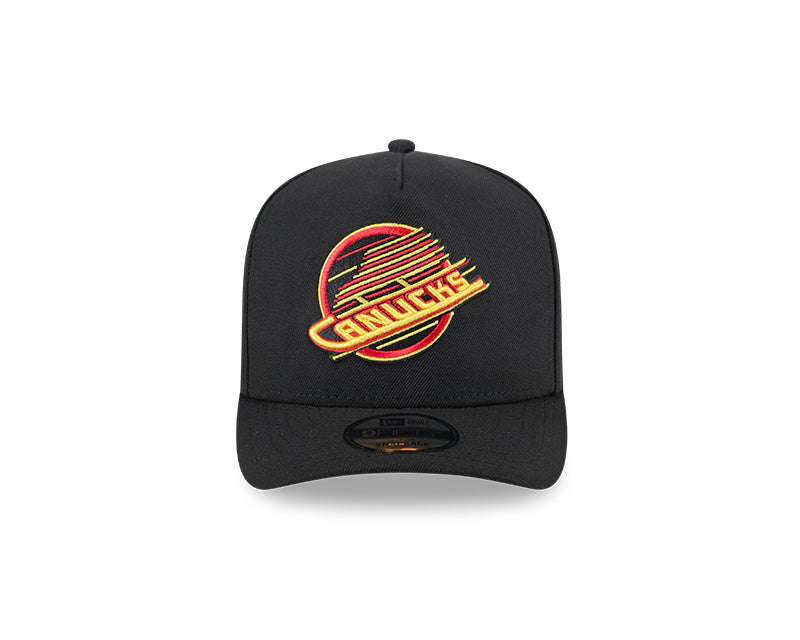 New Era - 9Fifty Vancouver Canucks A-Frame Snapback Black