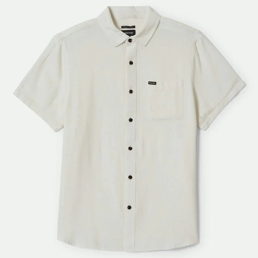 Brixton - Charter Organic Cotton Linen Blend S/S Shirt