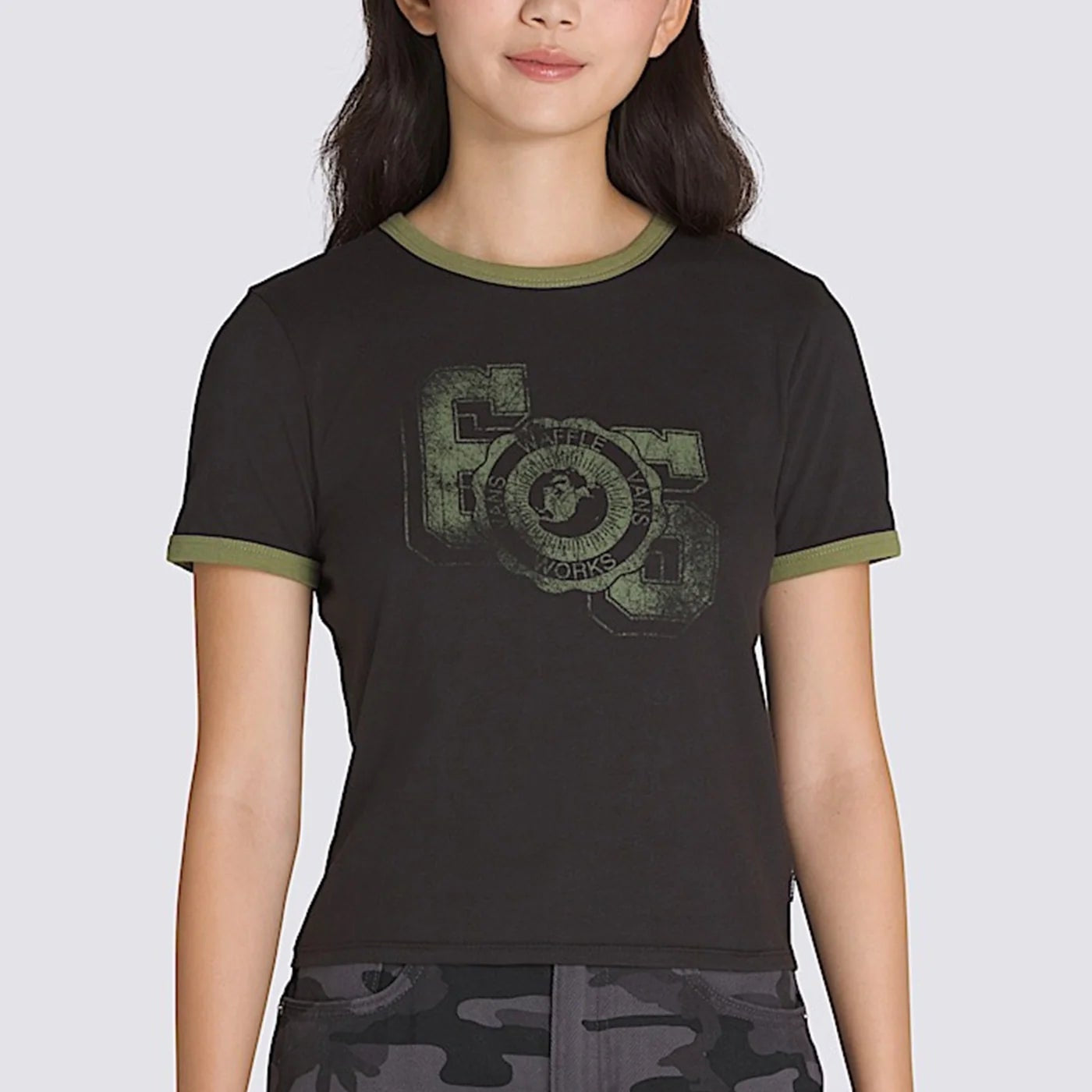 Vans - Campus Tour Ringer Tee