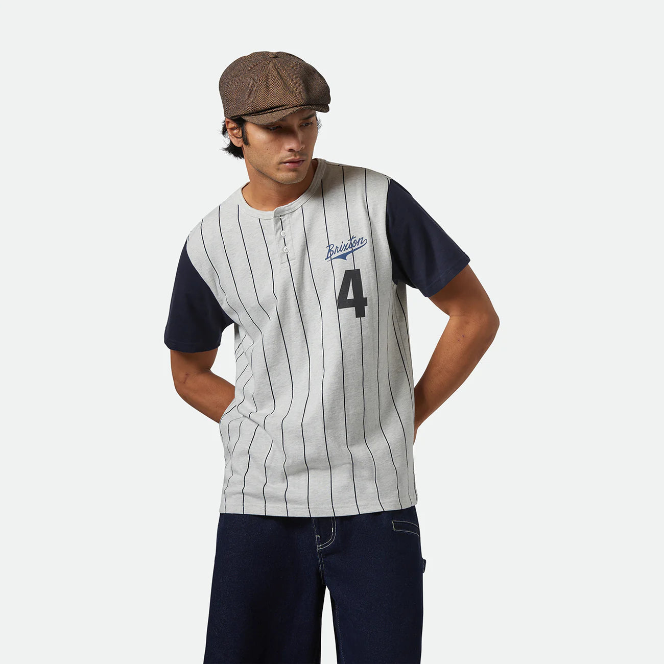 Brixton - The League Baseball Tee – Bears BMX & BS