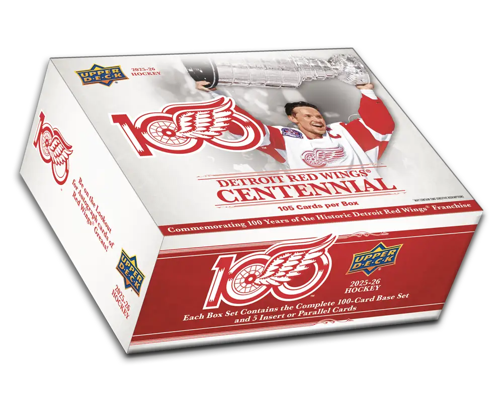 Upper Deck - Hockey - 2025-26 - Detroit Red Wings Centennial Box Upper Deck - Hockey - 2025-26 - Detroit Red Wings Centennial Box