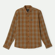 Brixton - Charter Linen Blend Washed Copper/Whitecap Plaid