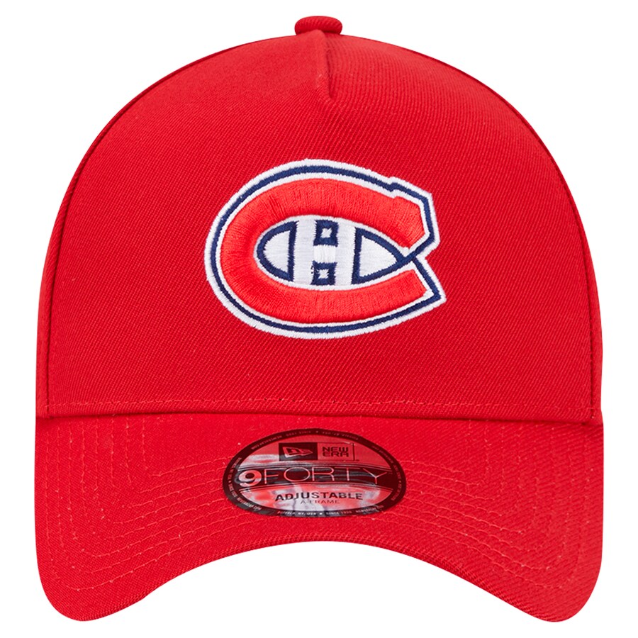 New Era - 9Forty Montreal Canadiens A-Frame Adjustable Snapback Red