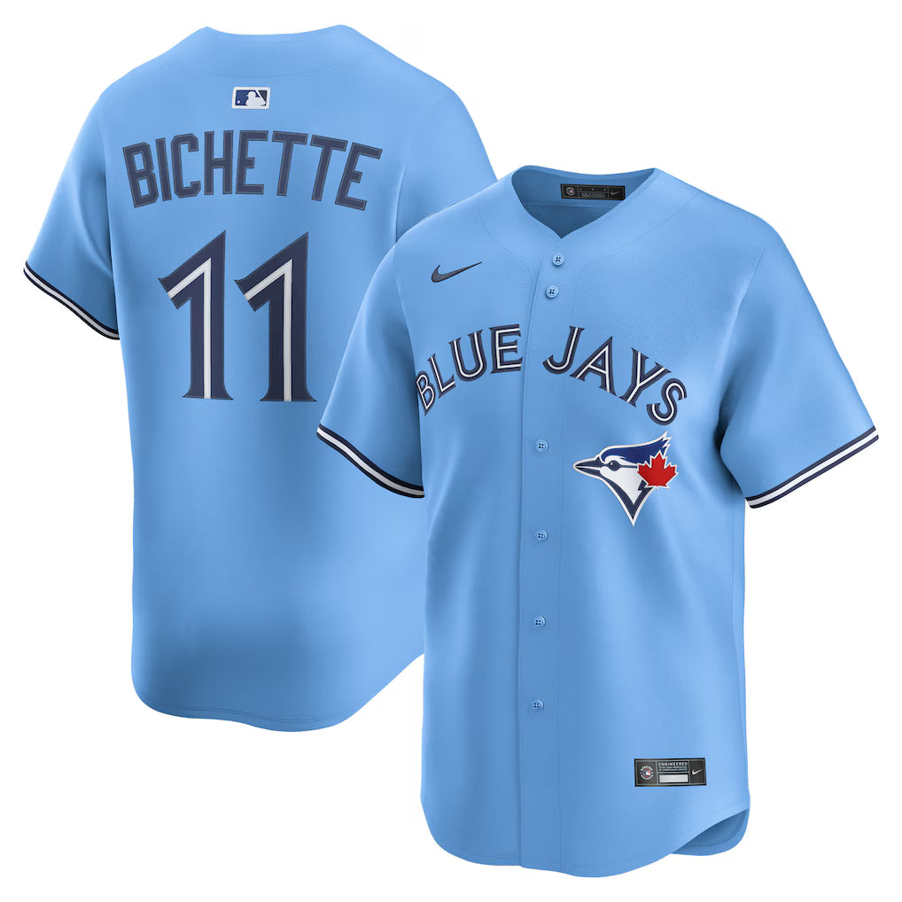 MLB - Toronto Blue Jays Bo Bichette Powder Blue Nike Jersey