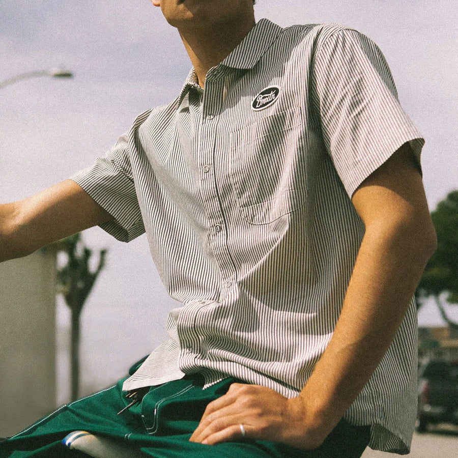 Brixton - Builders Auto S/S Shirt – Bears BMX & BS