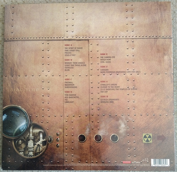 RUSH - Time Machine 2011 Live in Cleveland (4LP)