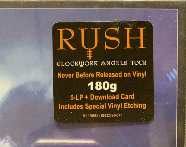 RUSH - Clockworks Angels Tour (5LP)