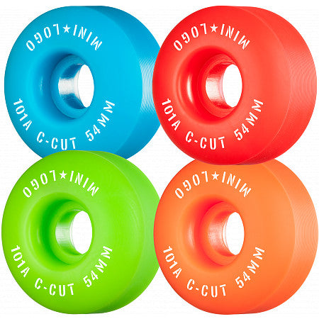 Mini Logo - Multi Colour C-Cut 101A Wheels