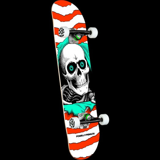 Powell Peralta-  Ripper One Off Orange Birch Complete Skateboard - 7 x 28