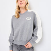 Vans - Retro Color Block Crew Cement Heather
