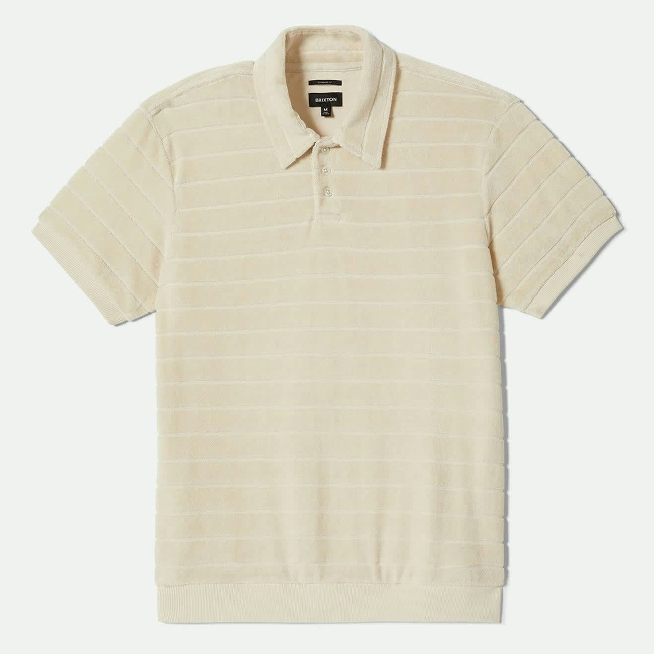 Brixton - Weekend Terry Cloth S/S Polo Whitecap