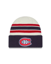 Load image into Gallery viewer, New Era - NHL Montreal Canadiens Vintage Knit Beanie
