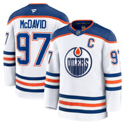 NHL - Edmonton Oilers Connor McDavid Premium Player Away Jersey