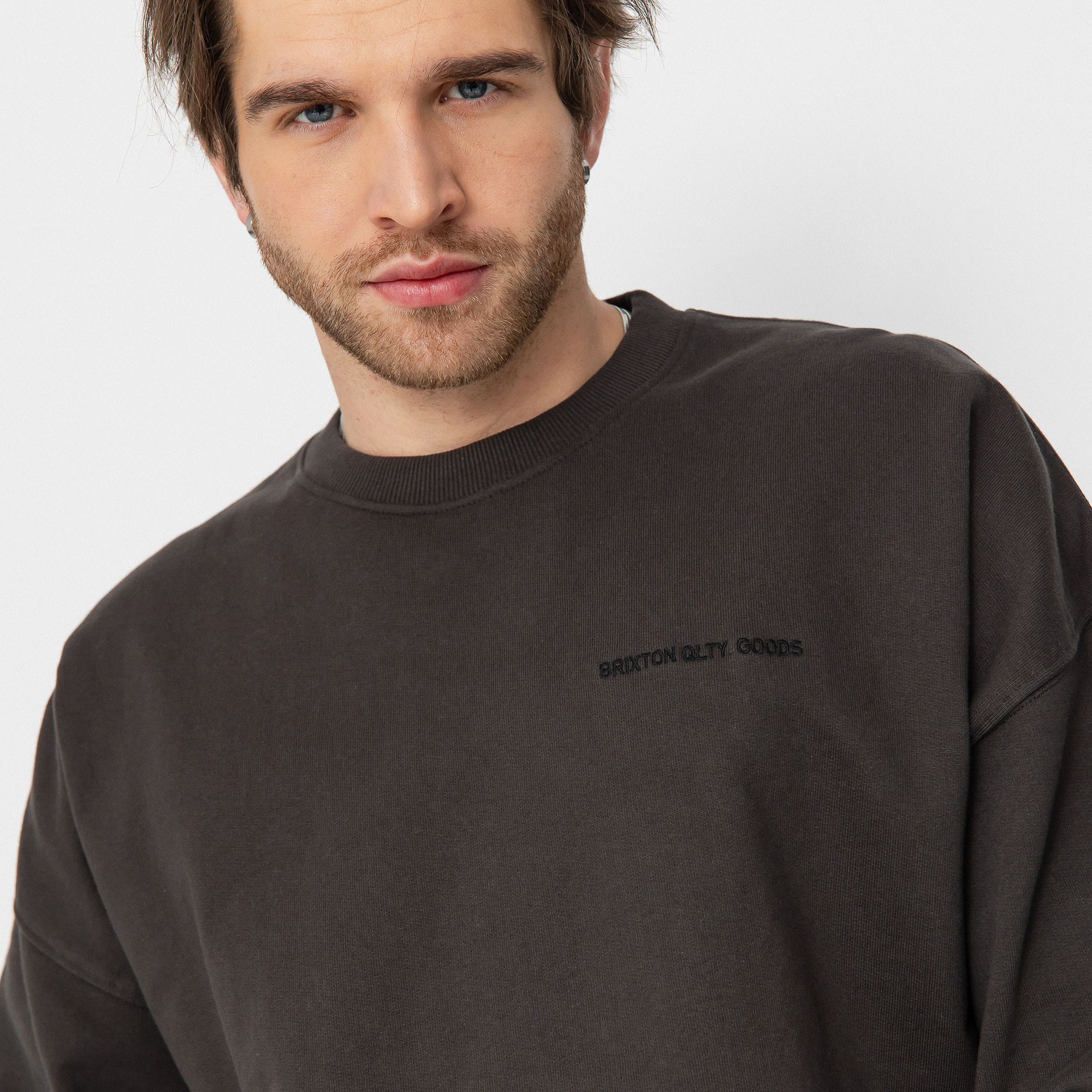 Brixton - Embroidered Heavy Weight Crew