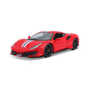 Bburago -  2018 Ferrari 488 Pista 1:24 Scale Die-Cast Model Car