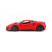 Bburago -  2018 Ferrari 488 Pista 1:24 Scale Die-Cast Model Car