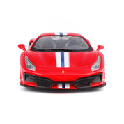 Bburago -  2018 Ferrari 488 Pista 1:24 Scale Die-Cast Model Car