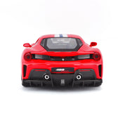 Bburago -  2018 Ferrari 488 Pista 1:24 Scale Die-Cast Model Car