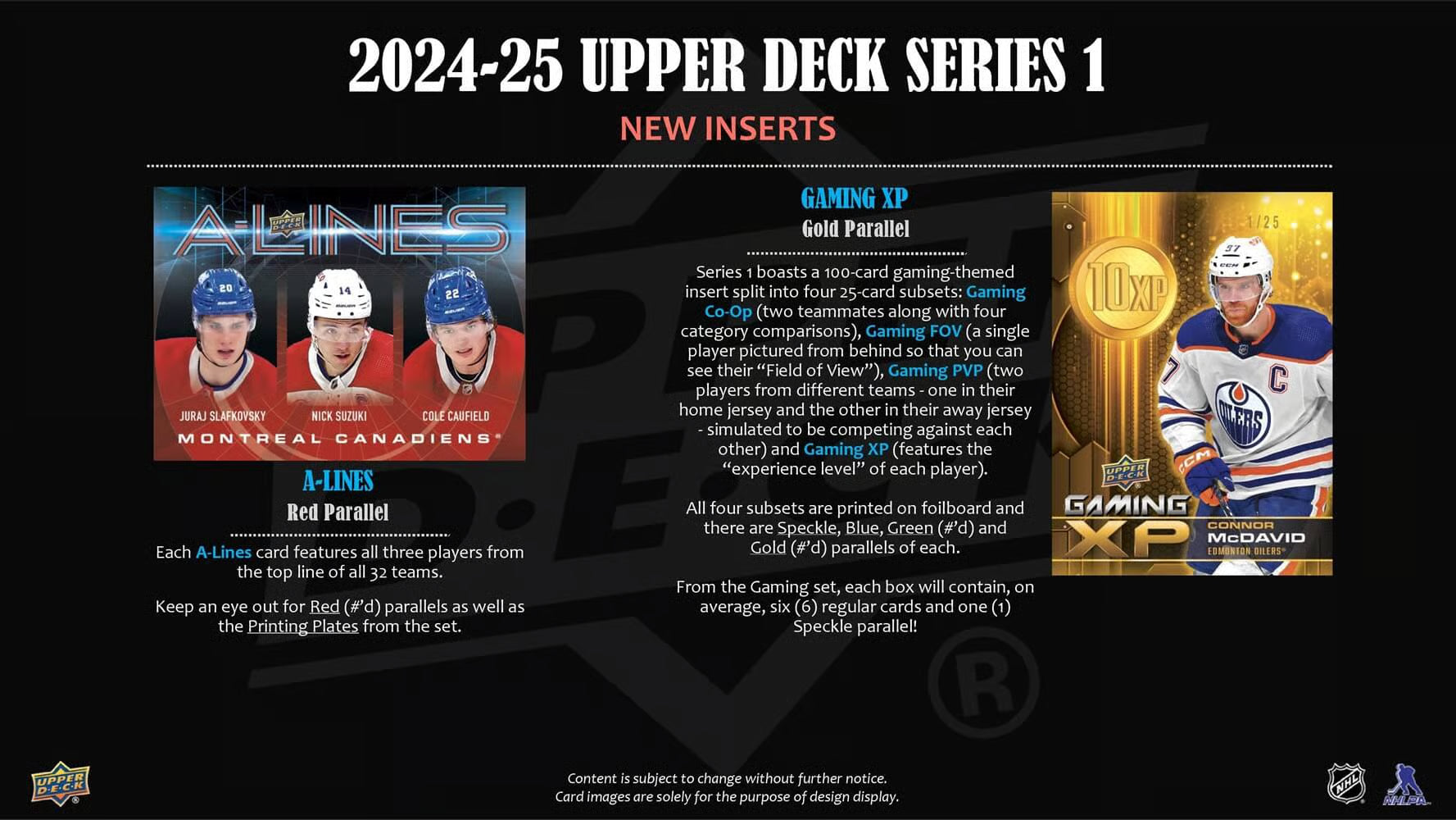 Upper Deck - Hockey - 2024-25 - Series One Hobby Box