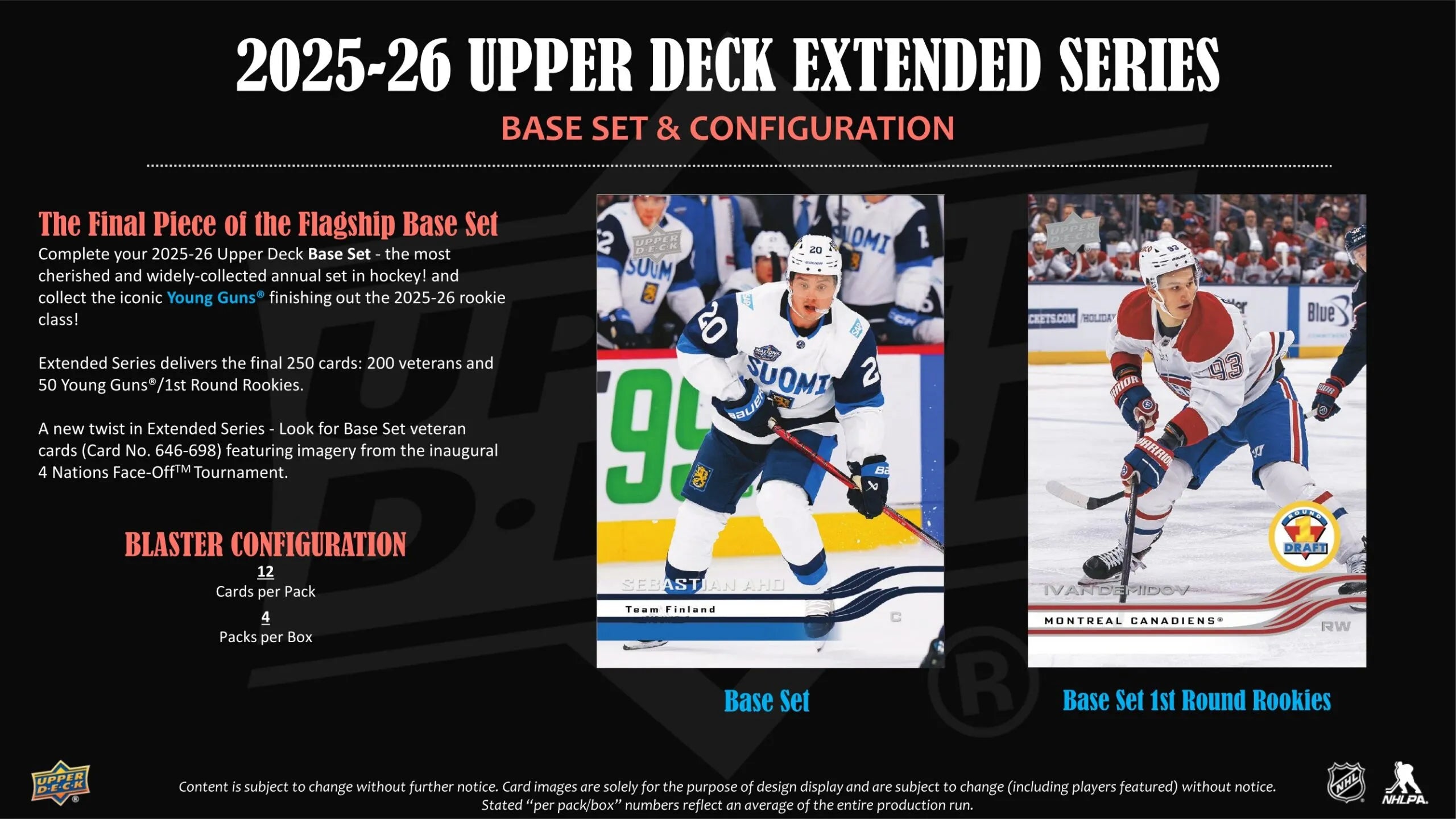 Upper Deck - 2025-26 Extended Series Blaster Box