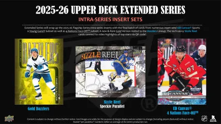Upper Deck - 2025-26 Extended Series Blaster Box