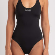 Hurley - OAO Solid One Piece Black