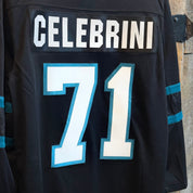 NHL - San Jose Sharks Macklin Celebrini Carbon Replica Jersey