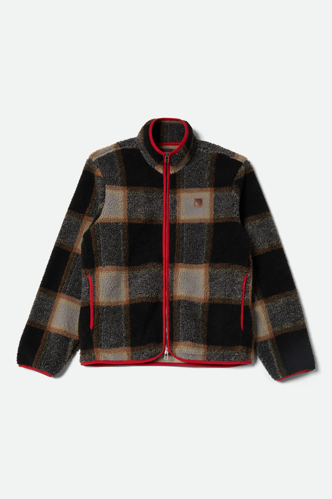 Brixton - Buffalo Plaid Sherpa Fz