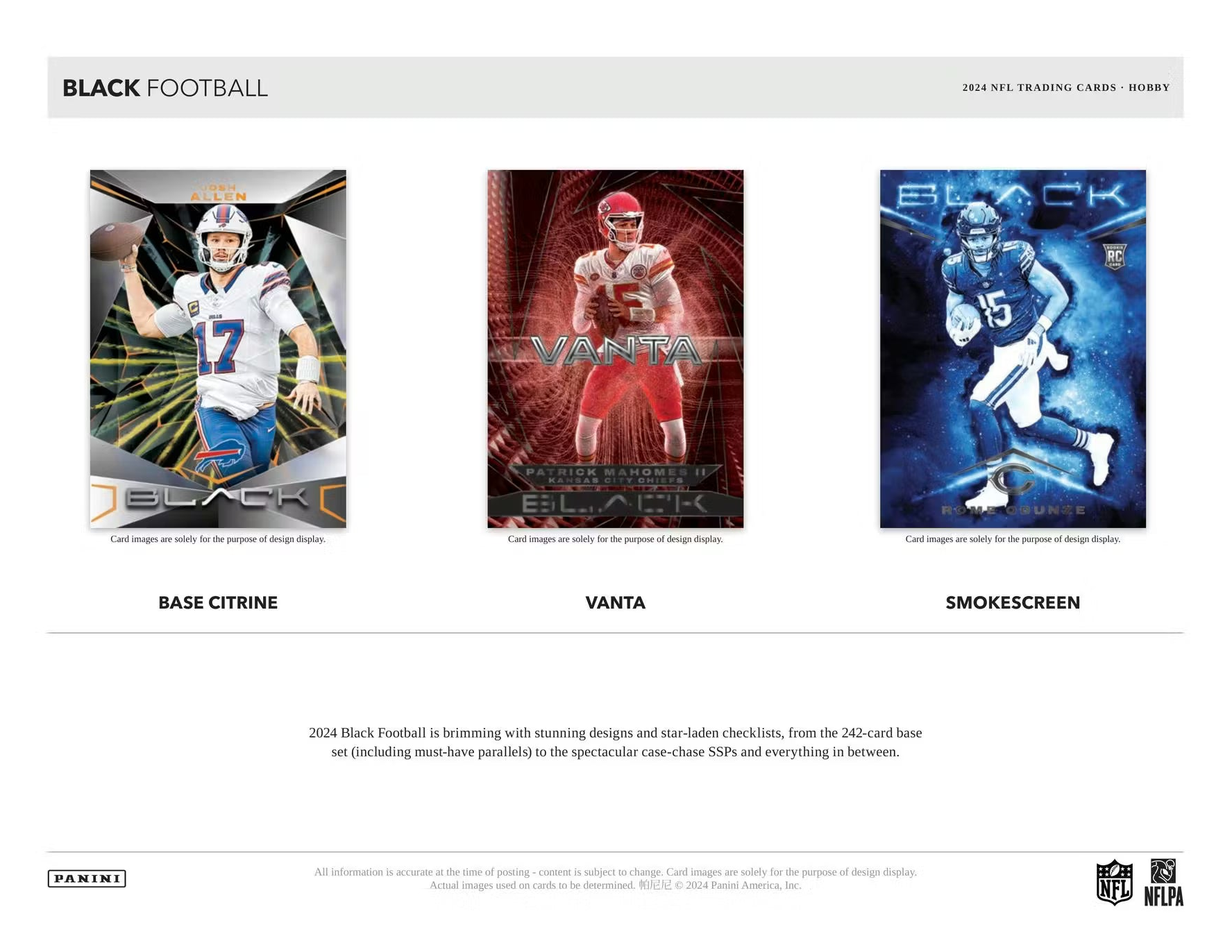 Panini - 2024 Black Football Hobby Box