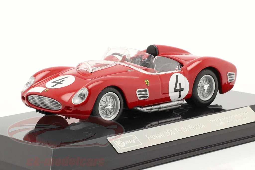 Bburago - 1959 Ferrari 250 Testa Rossa 1:43 Scale