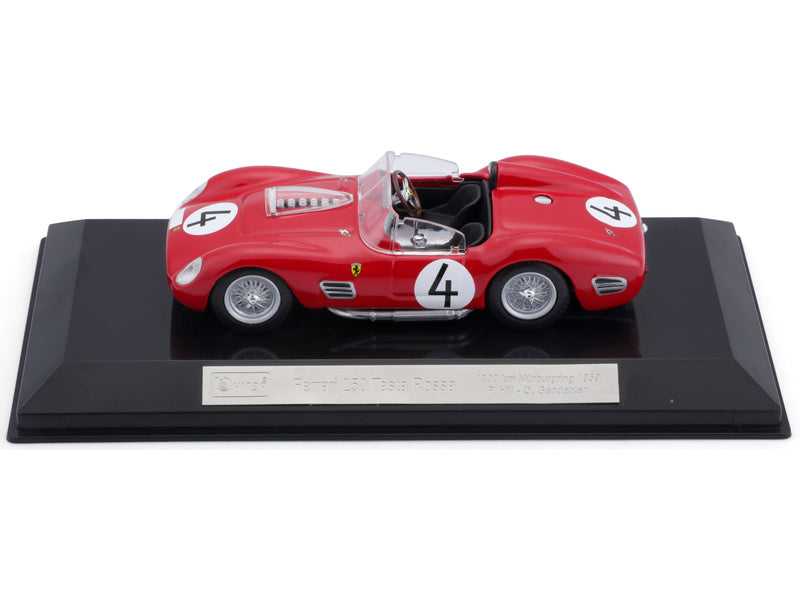 Bburago - 1959 Ferrari 250 Testa Rossa 1:43 Scale