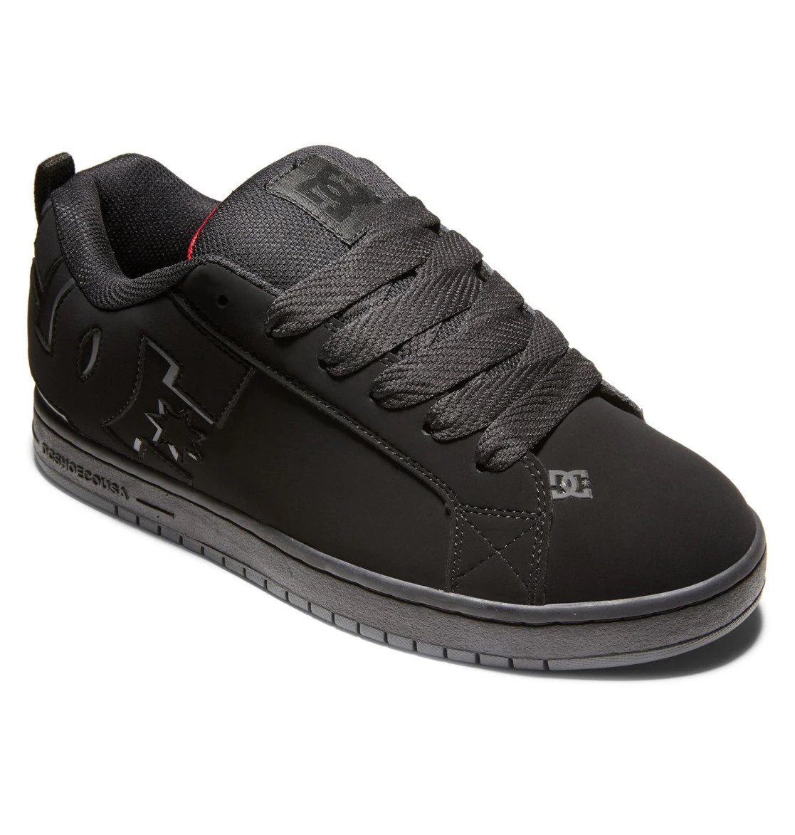 DC - Court Graffik Shoes Black/Grey/Red