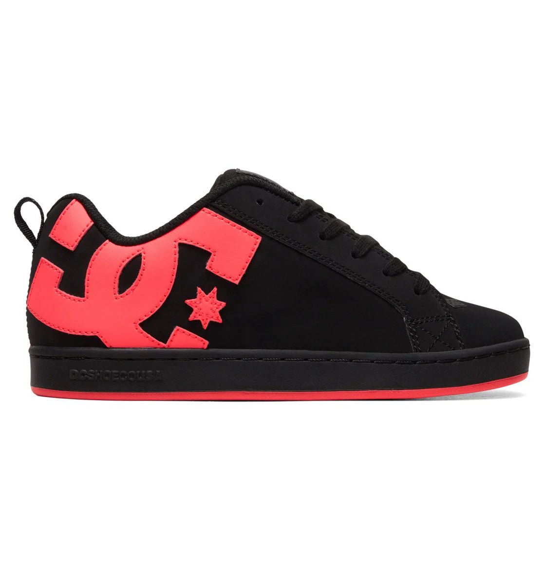 DC - Court Graffik Shoes Black/Hot Pink