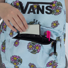 Load image into Gallery viewer, Vans - Girls Realm Backpack Blue Glow

