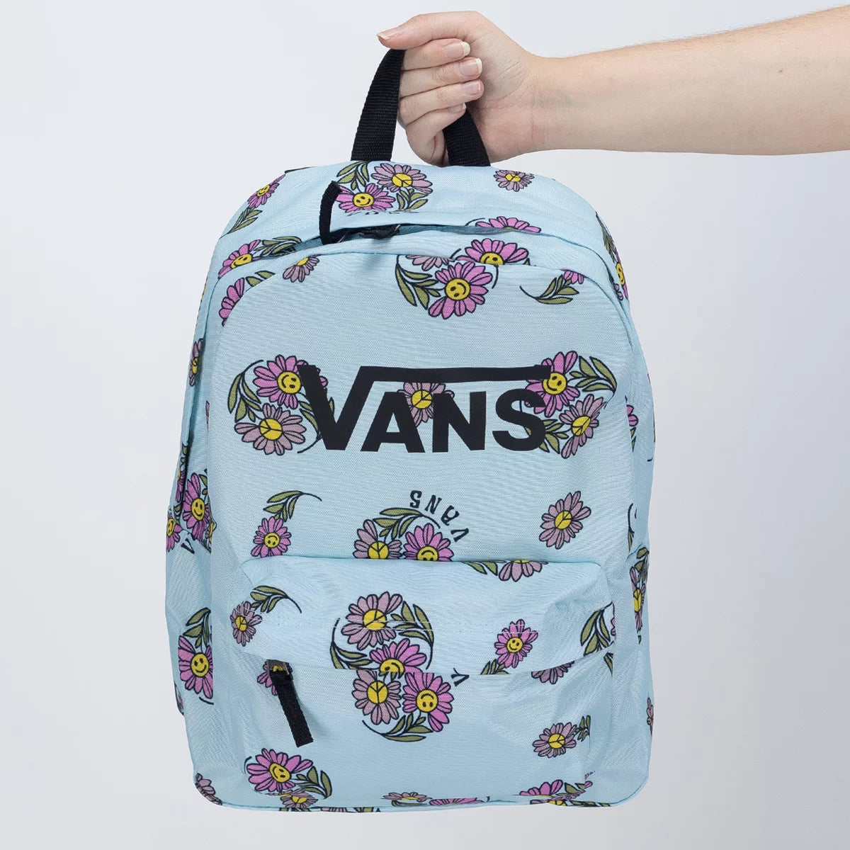Vans Girls Realm Backpack Blue Glow Bears BMX BS