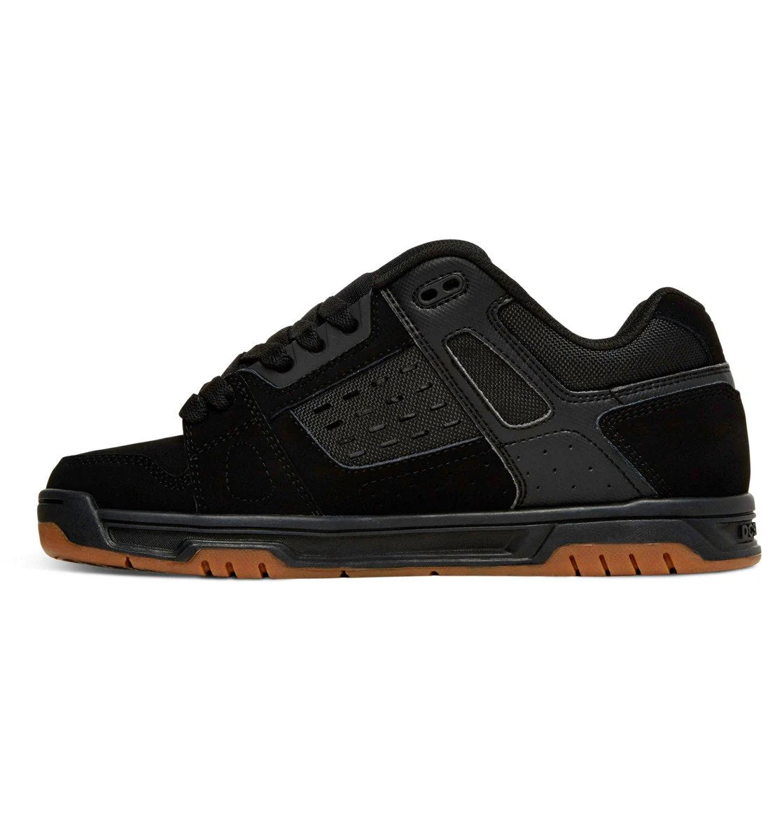 DC - Stag Shoes Black/Gum