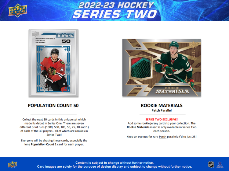 Upper Deck - Hockey - 2022-23 - Series Two Hobby Box