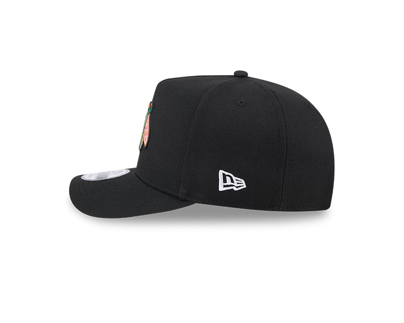 New Era - 9Fifty Chicago Blackhawks A-Frame Snapback Black
