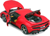 Bburago -  Ferrari 296 GTB 1:18 Scale Die-Cast Model Car