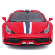 Bburago -  2014 Ferrari 458 Speciale 1:18 Scale Die-Cast Model Car