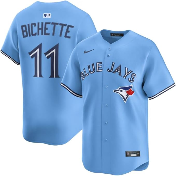 MLB - Toronto Blue Jays Bo Bichette Powder Blue Nike Jersey