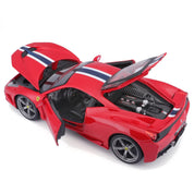 Bburago -  2014 Ferrari 458 Speciale 1:18 Scale Die-Cast Model Car