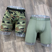 BN3TH - Classic Icon 2pk Bronze/Green/Camo Boxers