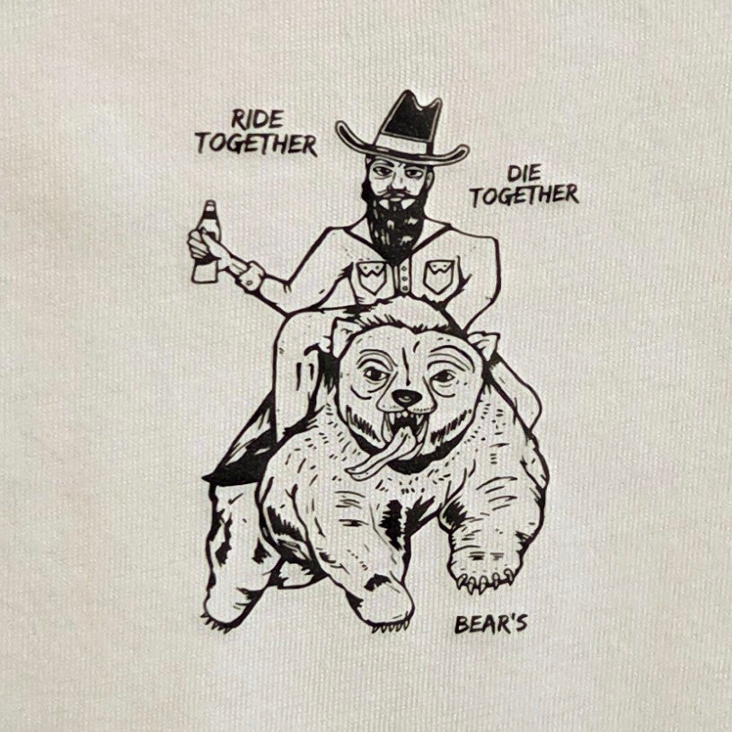 Bears BMX & BS - Ride or Die Tee White