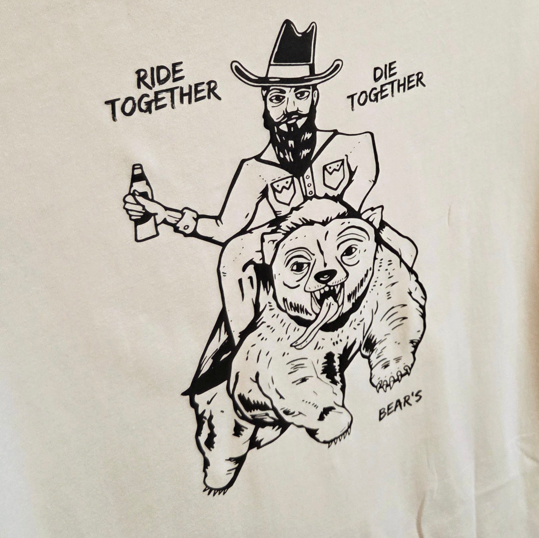 Bears BMX & BS - Ride or Die Tee White