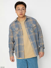 Brixton - Memphis Linen Blend L/S Flannel