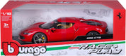 Bburago -  Ferrari 296 GTB 1:18 Scale Die-Cast Model Car