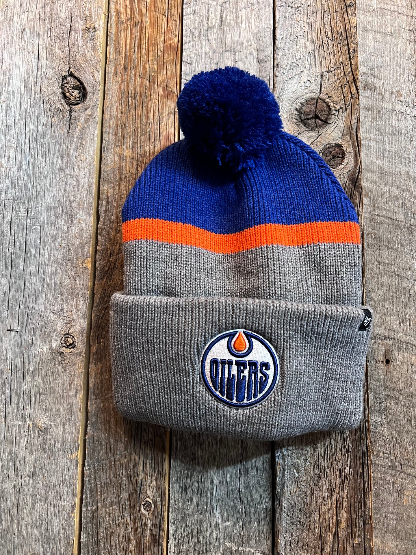 ‘47 - Split Shadow Cuff Knit Toque - Edmonton Oilers