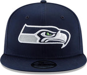 New Era - 9Fifty Seattle Seahawks Navy Snapback Hat